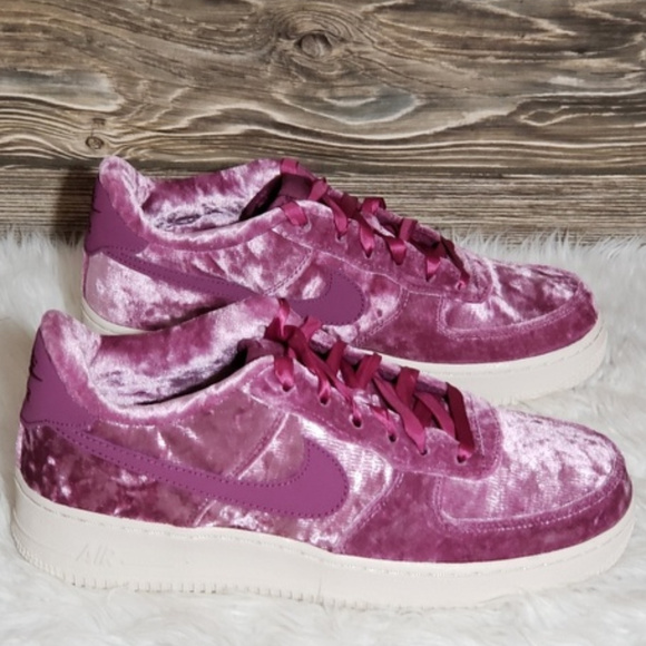 Nike Shoes - New Nike Air Force 1 LV8 Purple Velvet Sneakers